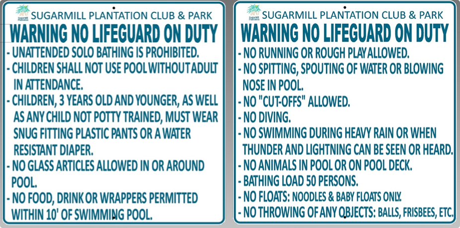 pool-rules
